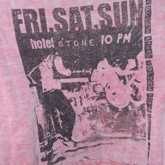 Volcom sweatshirt sz small pink - Picture 3 of 3